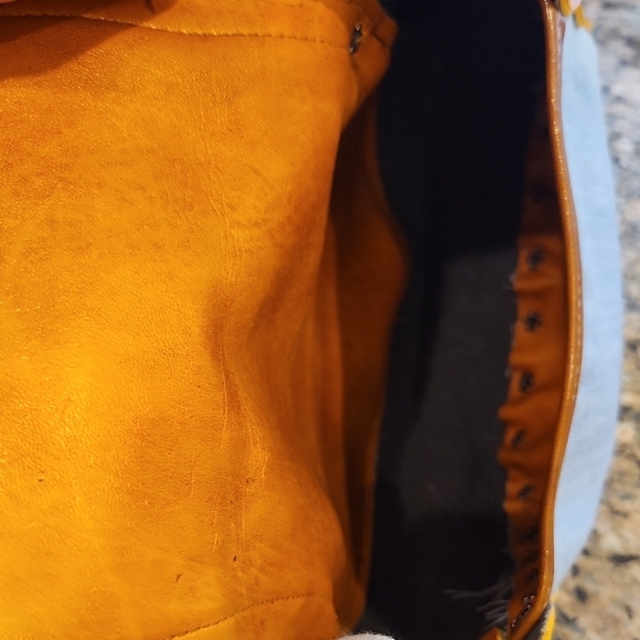 Mickey Mouse- Vintage Denim and Leather  Bag - Picture 8 of 8